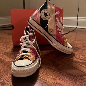 Converse Women's Chuck 70 Metallic Rainbow